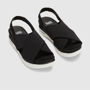 Eileen Fisher Spa Sneaker Sandals Crisscross Straps Womens Size 9